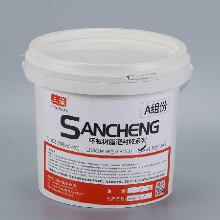 黑色環氧樹脂AB膠水 5:1電子電器防水膠 戶外燈具密封灌封膠現貨