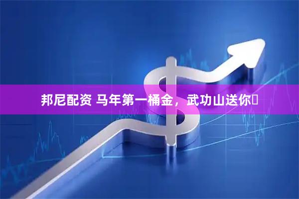 邦尼配资 马年第一桶金，武功山送你️