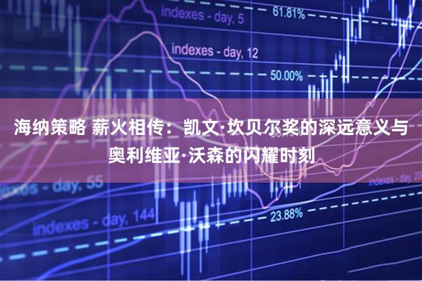 海纳策略 薪火相传:凯文·坎贝尔奖的深远意义与奥利维亚·沃森的闪耀时刻